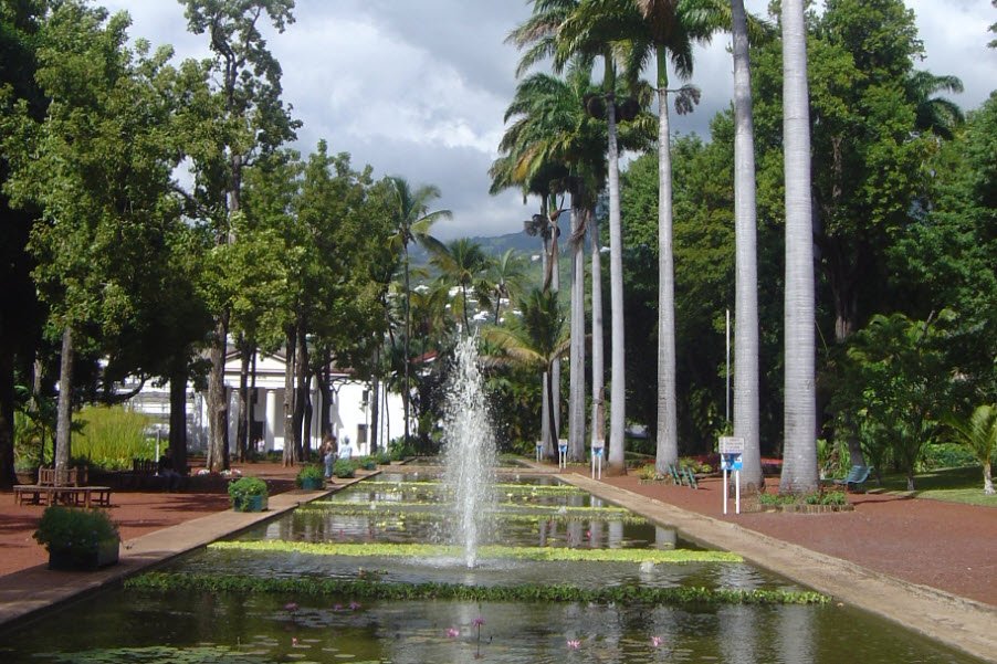 Jardin de l'État, Saint-Denis, Réunion, France